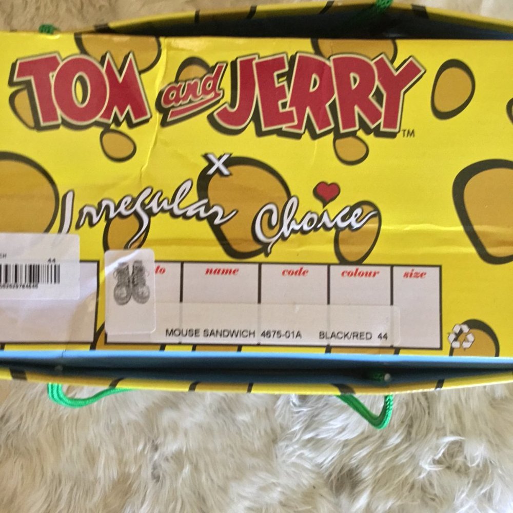 Irregular Choice Tom And Jerry Boots 44 Eu New (1… - image 4